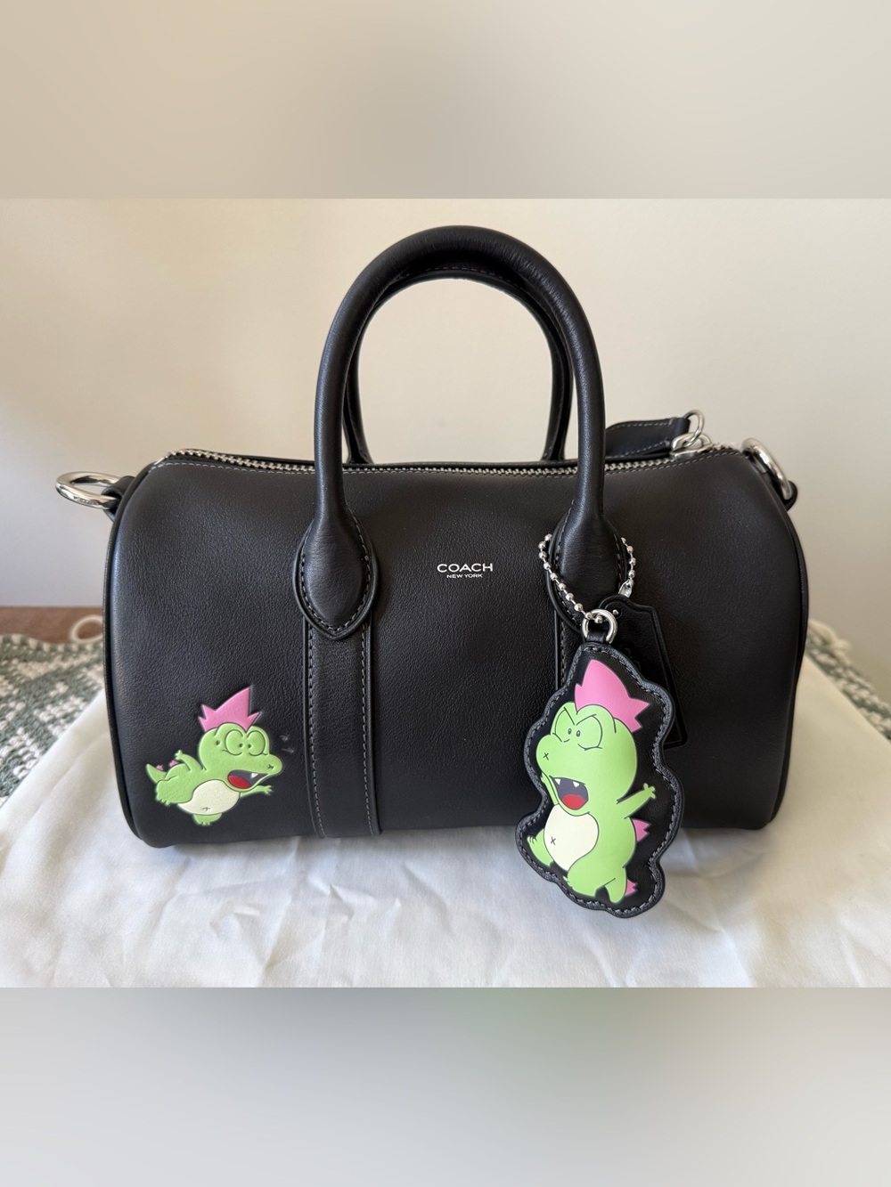 Coach | Brain Dead Compass Bag 25 With Darby Dino And Charm- NWOT - Picture 3 of 10